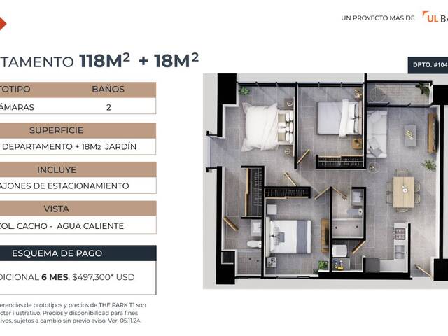 #77 - Departamento para Venta en Tijuana - BC - 3